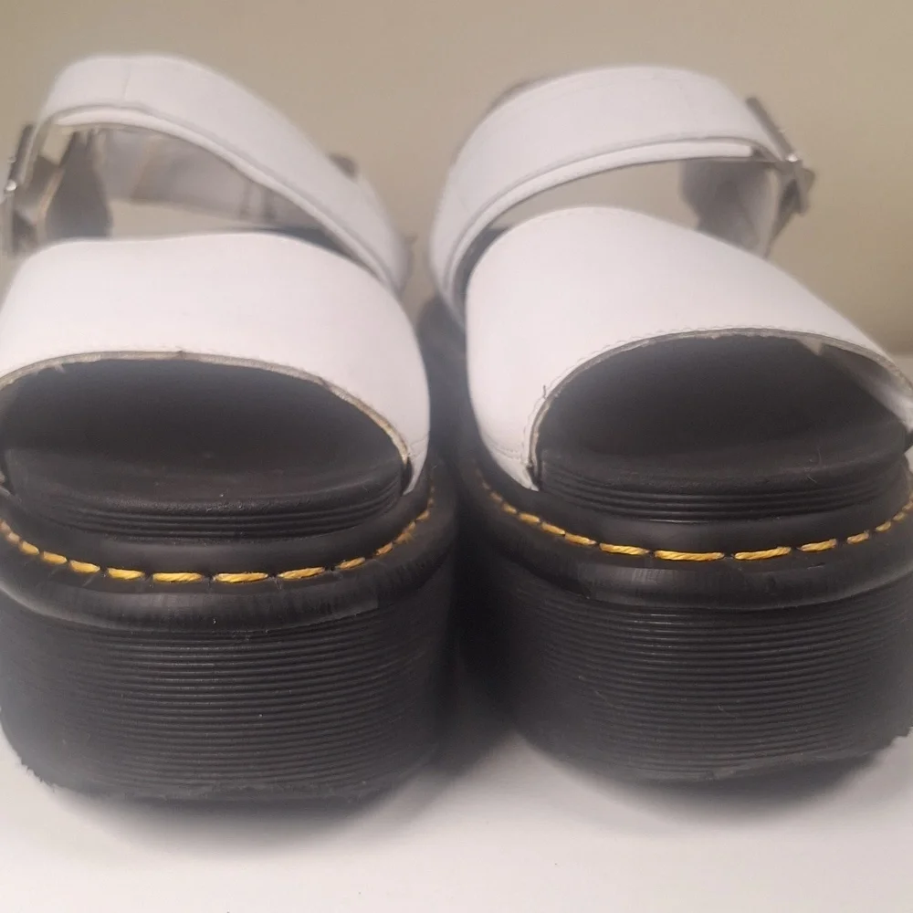 Dr. Martens Voss Quad Women's Leather Strap Platform Sandals Size 11 - Picture 4 of 11